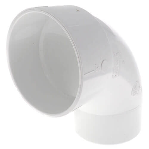 Main product image of 12" PVC DWV Street 90° Elbow