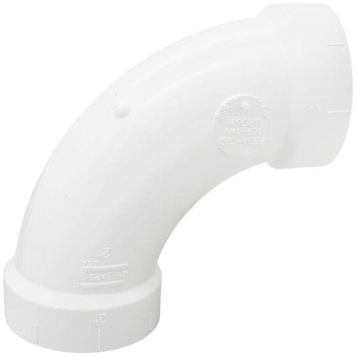 Main product image of 2" PVC DWV Long Turn 90° Elbow