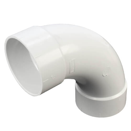 Main product image of 6" PVC DWV Long Turn 90° Elbow