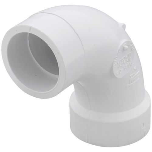 Main product image of 1-1/2" PVC DWV Long Sweep 90° Street Elbow