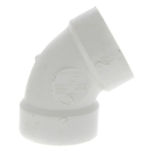 Main product image of 1-1/2" PVC DWV 60° Elbow