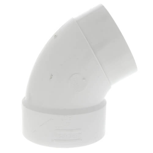 Main product image of 4" PVC DWV 60° Street Elbow