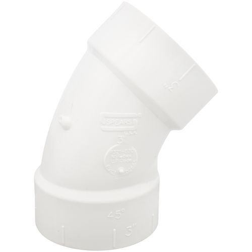 Main product image of 3" PVC DWV 45° Elbow