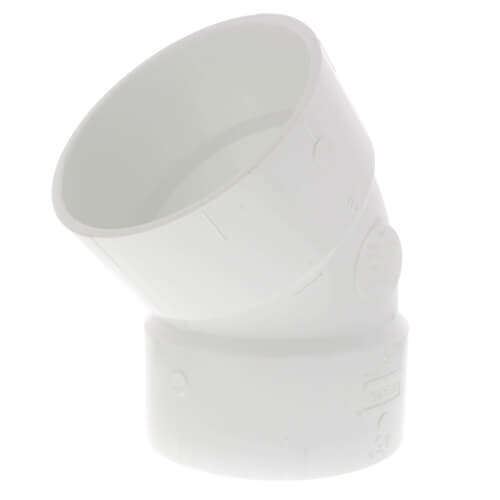 Main product image of 6" PVC DWV 45° Elbow