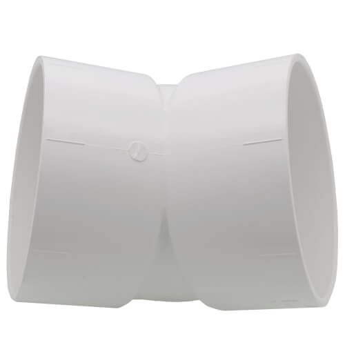 Main product image of 8" PVC DWV 45° Elbow