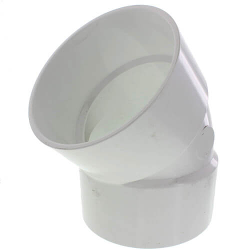 Main product image of 10" PVC DWV 45° Elbow