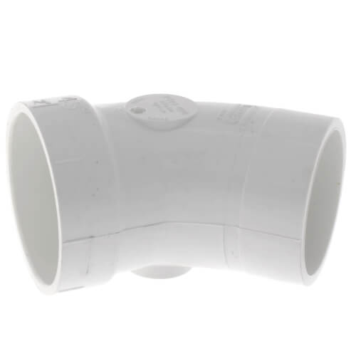2" PVC DWV 45° Street Elbow