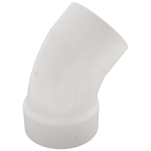 Main product image of 4" PVC DWV 45° Street Elbow