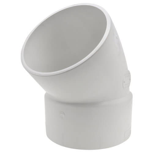Main product image of 8" PVC DWV 45° Street Elbow