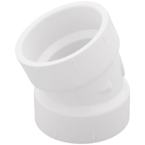 Main product image of 1-1/2" PVC DWV 22.5° Elbow