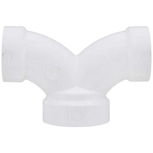 Main product image of 2" x 1-1/2" x 1-1/2" PVC 90° Double Elbow
