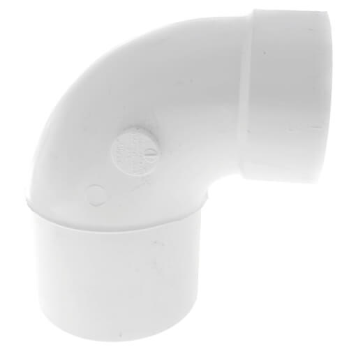 3" x 4" PVC DWV 90° Street Closet Elbow