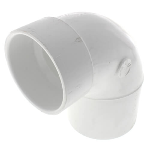 3" x 4" PVC DWV 90° Street Closet Elbow