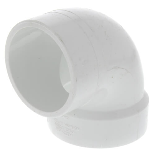 2" PVC DWV 90° Street Vent Elbow