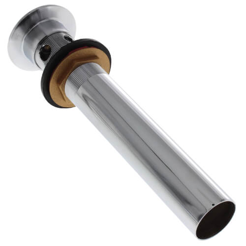 Main product image of 9-1/8" Chrome Plated Lift & Lock Pop-Up Assembly (w/ Overflow Holes)
