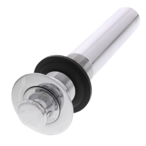 Main product image of 9-1/8" Chrome Plated Lift & Lock Pop-Up Assembly (without Overflow Holes)