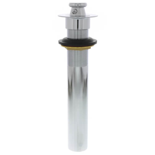Main product image of 9-1/8" Chrome Plated Lift & Lock Pop-Up Assembly (without Overflow Holes)