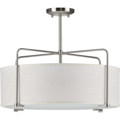 Main product image of Kempsey 3 Light Semi-Flush Convertible