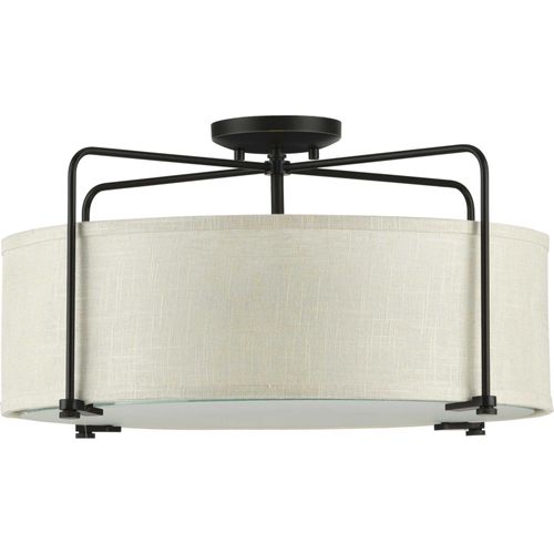 Main product image of Kempsey 3 Light Semi-Flush Convertible