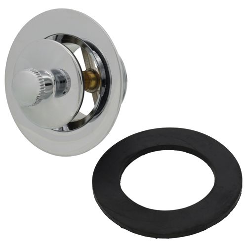Main product image of 1-3/8" Chrome Plated Lift & Turn Bath Drain (Zinc Body), P35061