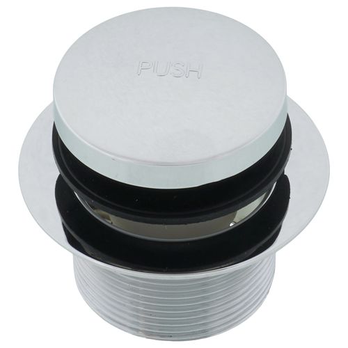 Main product image of 1-1/2" Chrome Plated Zinc Toe Touch Bath Drain, P35062