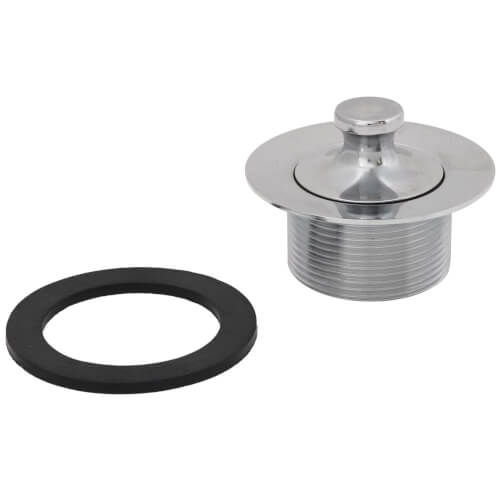 Main product image of 1-1/2" Chrome Plated Lift & Turn Bath Drain (Brass Body)
