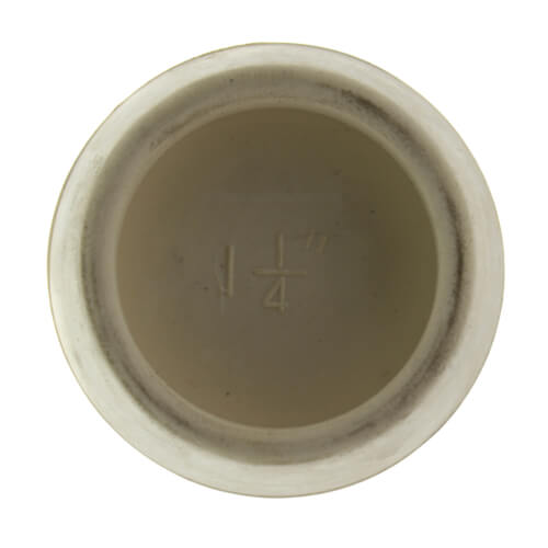 Main product image of 1-1/4" White Hollow Rubber Basin & Tub Stopper