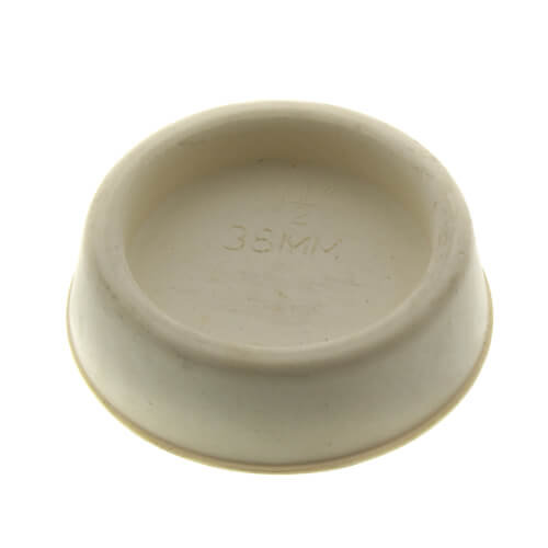 Main product image of 1-1/2" White Hollow Rubber Basin & Tub Stopper