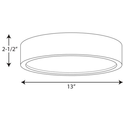 Main product image of Portal 1 Light 13" LED Flush Mount