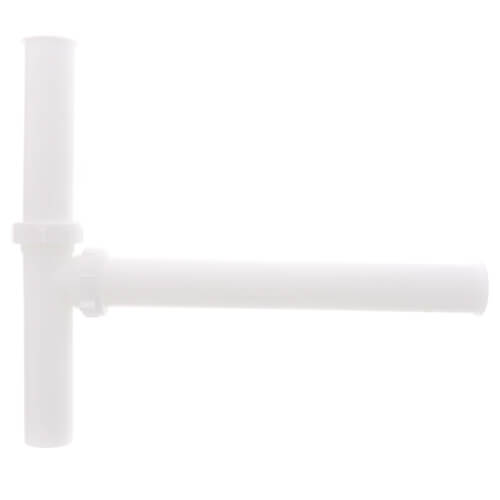 Main product image of 1-1/2" White Plastic Direct Connect Disposer Kit w/ 13" Arm