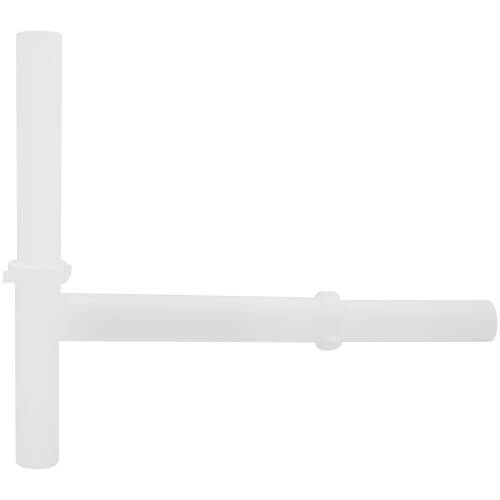 Main product image of 1-1/2" White Plastic Direct Connect Disposer Kit w/ 16" Adjustable Arm