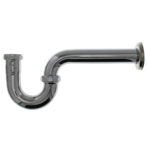 Main product image of 1-1/4" Chrome Plated Brass P-Trap, 20 GA L/CO