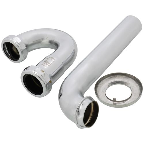 Main product image of 1-1/4" Chrome Plated Brass P-Trap, 17 GA L/CO, P38003