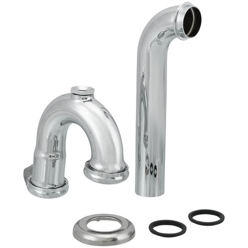 Main product image of 1-1/4" Chrome Plated Brass P-Trap, 17 GA W/CO, P38010