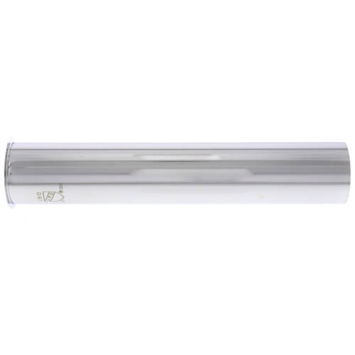 Main product image of 1-1/2" x 8", 22 GA, CP Flanged Tailpiece, P38056