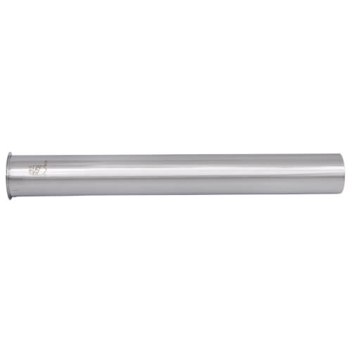 Main product image of 1-1/2" x 12", 22 GA, CP Flanged Tailpiece, P38057
