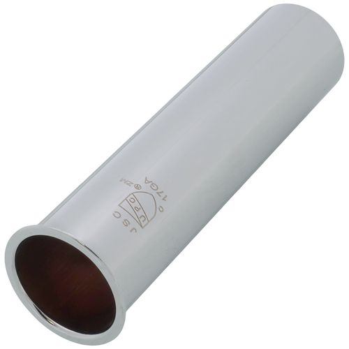Main product image of 1-1/2" x 6", 17 GA, CP Flanged Tailpiece, P38058