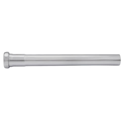 Main product image of 1-1/4" x 12", 22 GA CP Slip Joint Tailpiece, P38067
