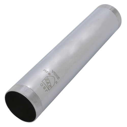 Main product image of 1-1/4" x 6", 20 GA, CP TBE Tailpiece, P38078
