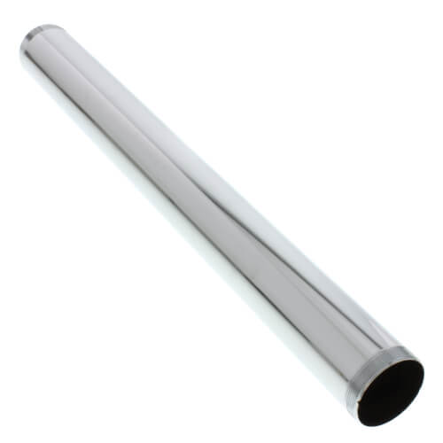 Main product image of 1-1/4" x 12", 20 GA, CP TBE Tailpiece, P38080
