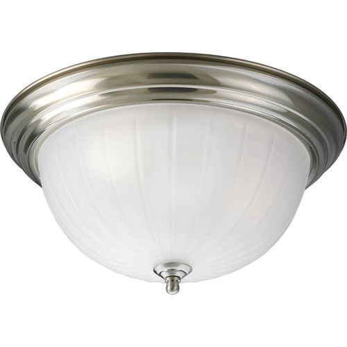Main product image of 3 Light Melon 15-1/4" Close-to-Ceiling
