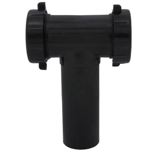 Main product image of 1-1/2" Plastic Slip Joint Center Outlet Tee Only