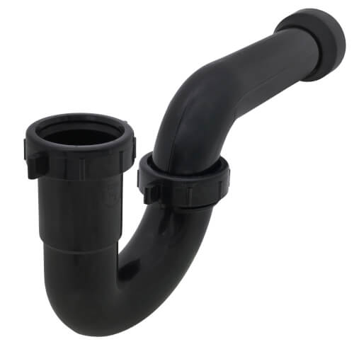 1-1/2" ABS P-Trap with Solvent Weld Marvel