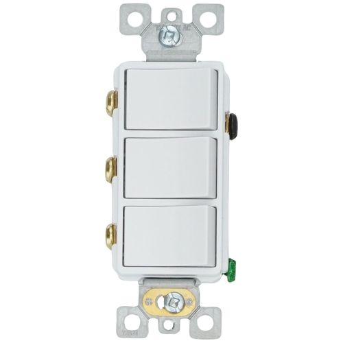 P3RW - Broan P3RW - 3-Function Rocker Switch (White)