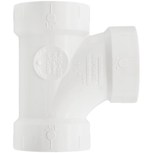 Main product image of 1-1/2" PVC DWV Sanitary Tee