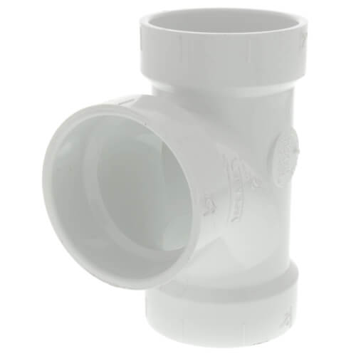 2" PVC DWV Sanitary Tee