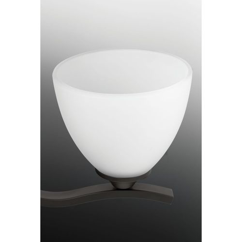 Main product image of Laird 5 Light Antique Bronze Etched Glass Traditional Chandelier Light