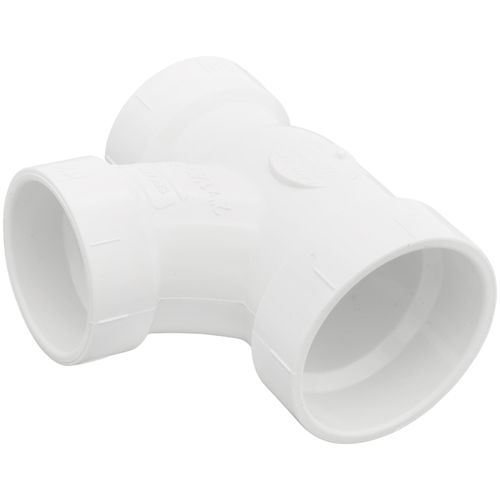 Main product image of 2" x 1-1/2" x 1-1/2" PVC DWV Sanitary Tee