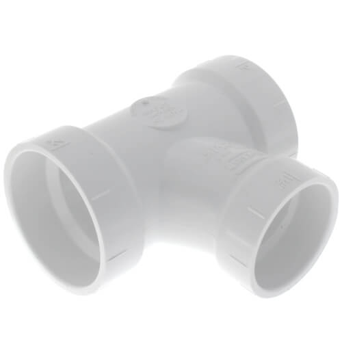 2" x 2" x 1-1/2" PVC DWV Sanitary Tee