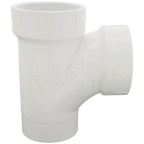 Main product image of 1-1/2" PVC DWV Sanitary Street Tee